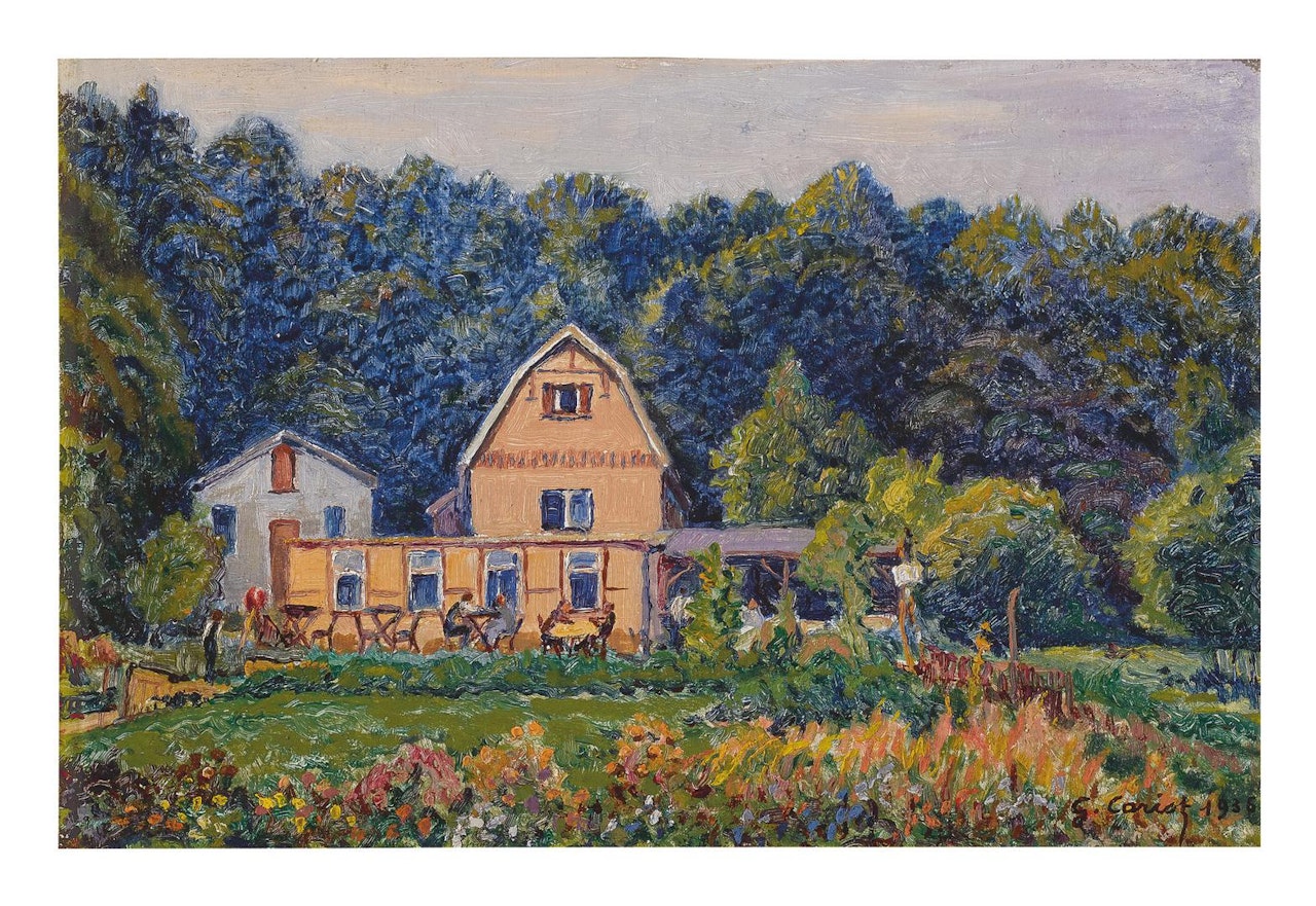 RESTAURANT DANS LE FORÊT by Gustave Cariot