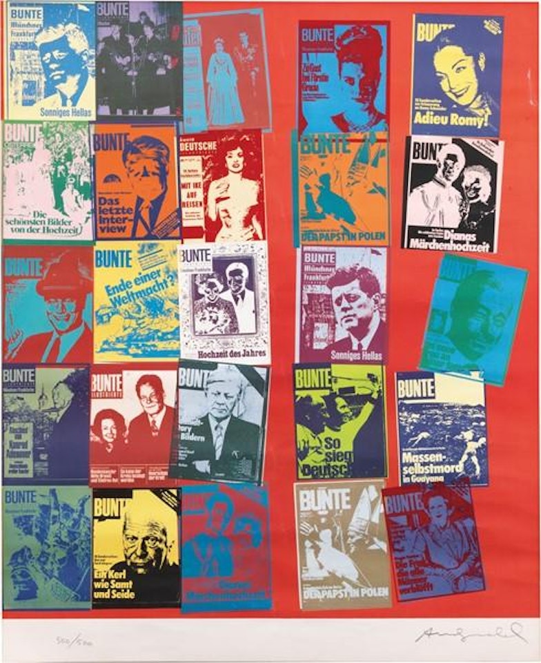 Magazine and History by Andy Warhol