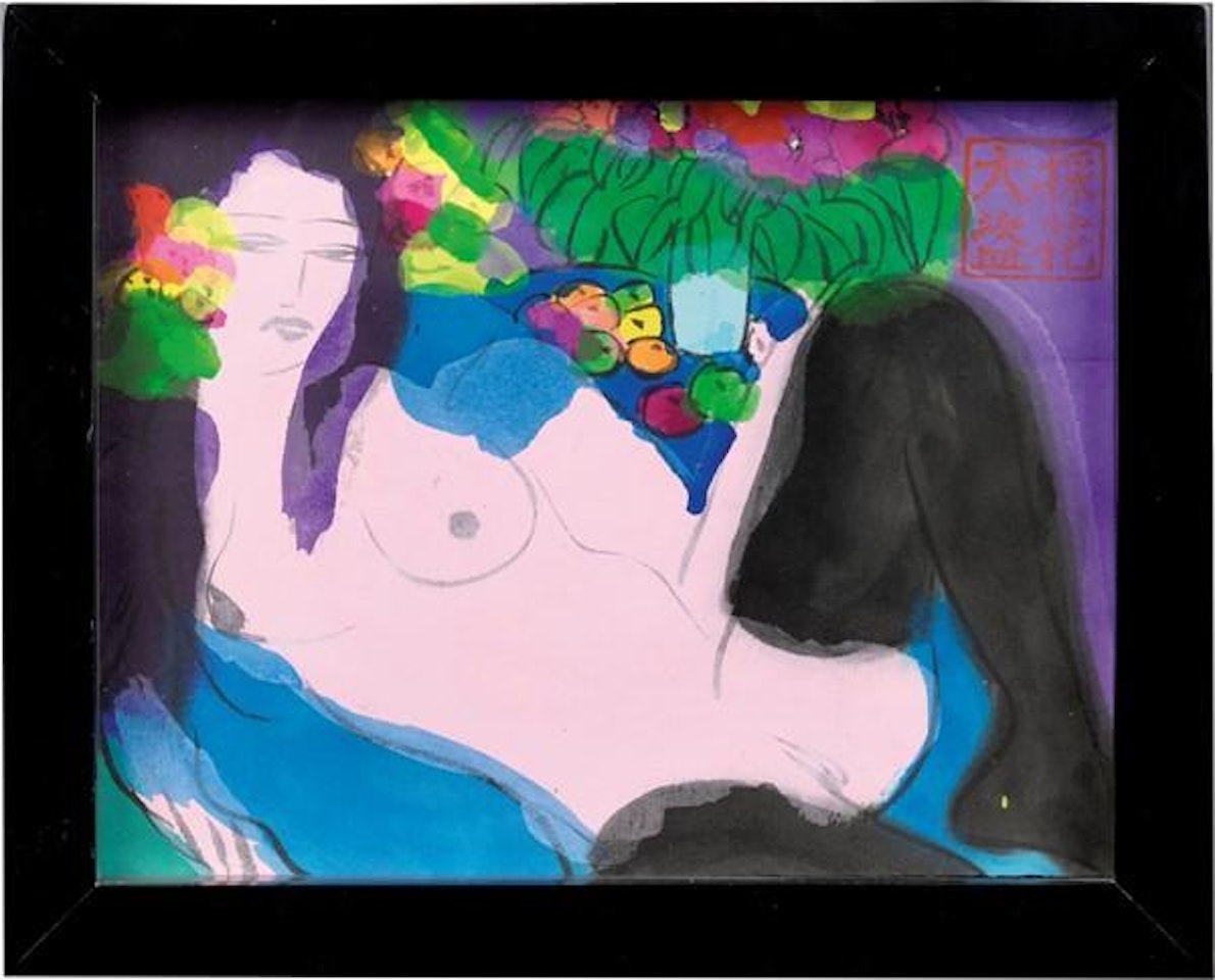 Nude de femme by Walasse Ting