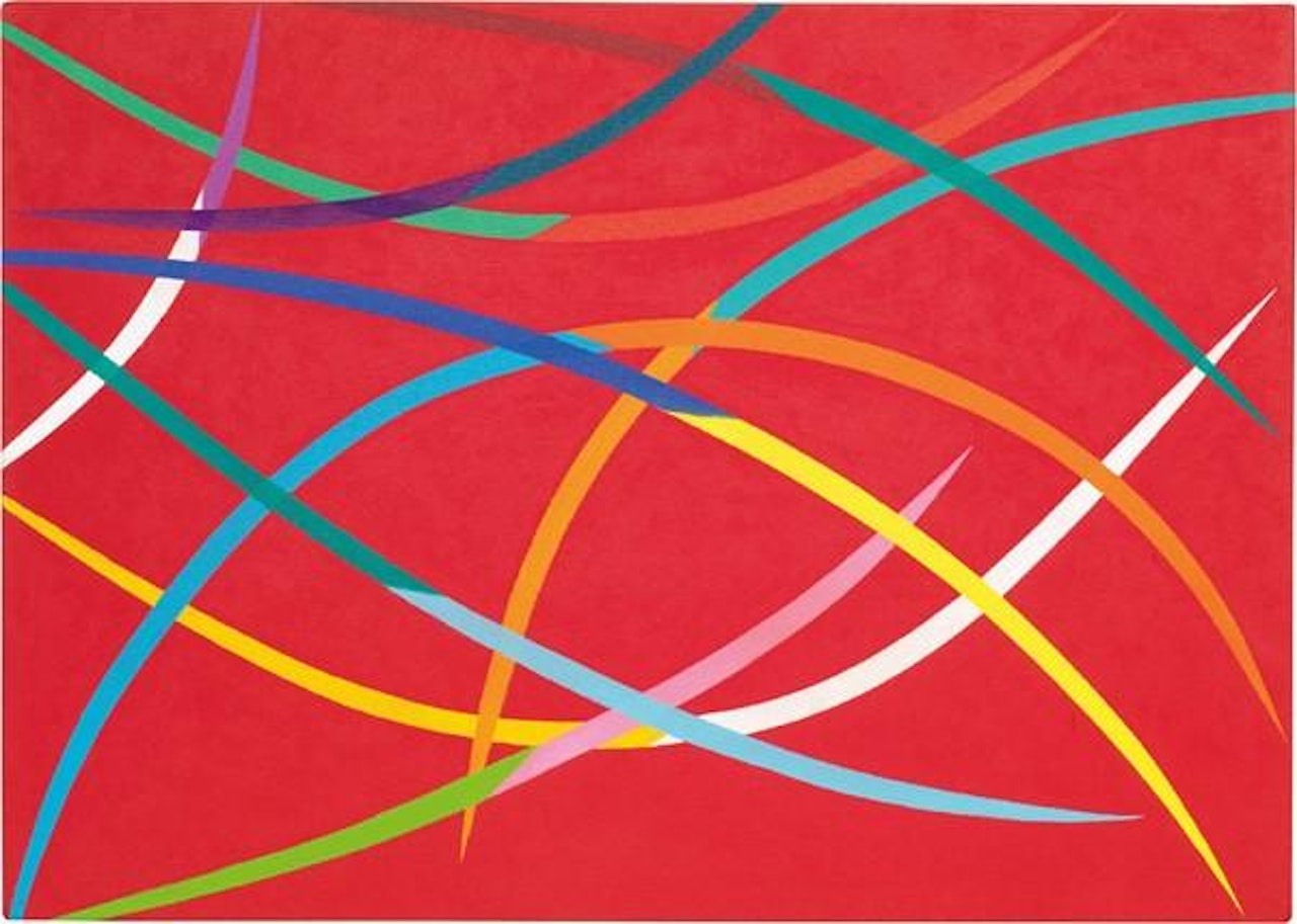 Trivio Rosso by Piero Dorazio
