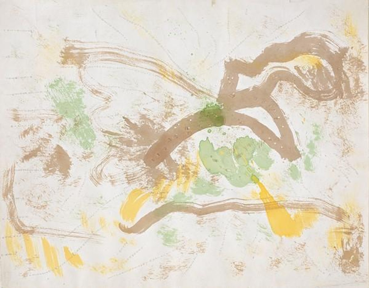 Concetto spaziale by Lucio Fontana