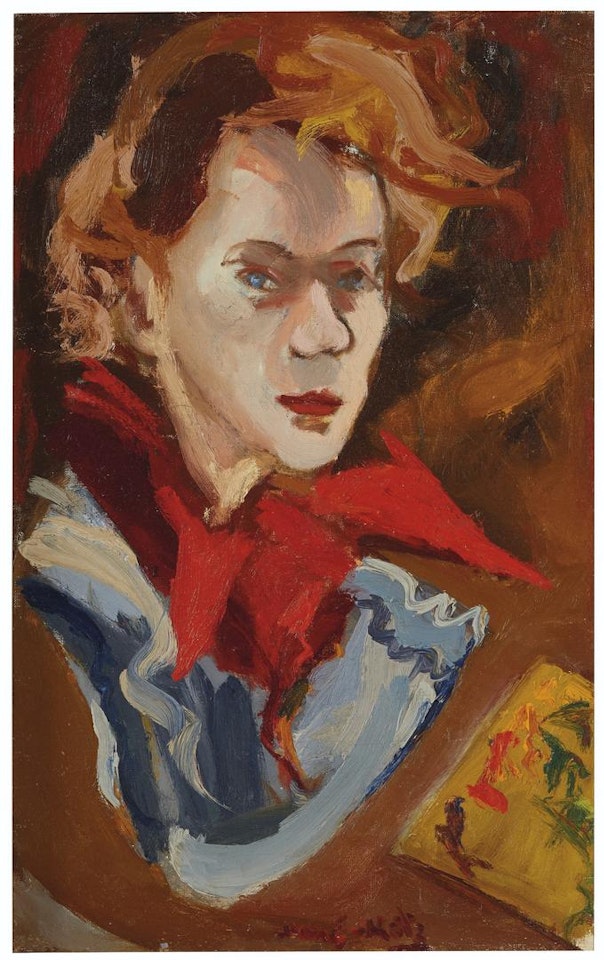 Portrait of Sally Ryan by Emmanuel Mané-Katz