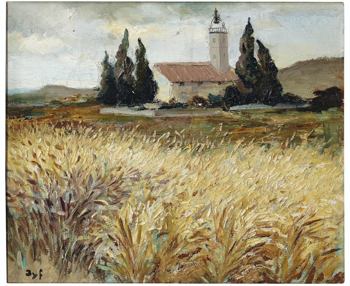 Eglise Provençale by Marcel Dyf