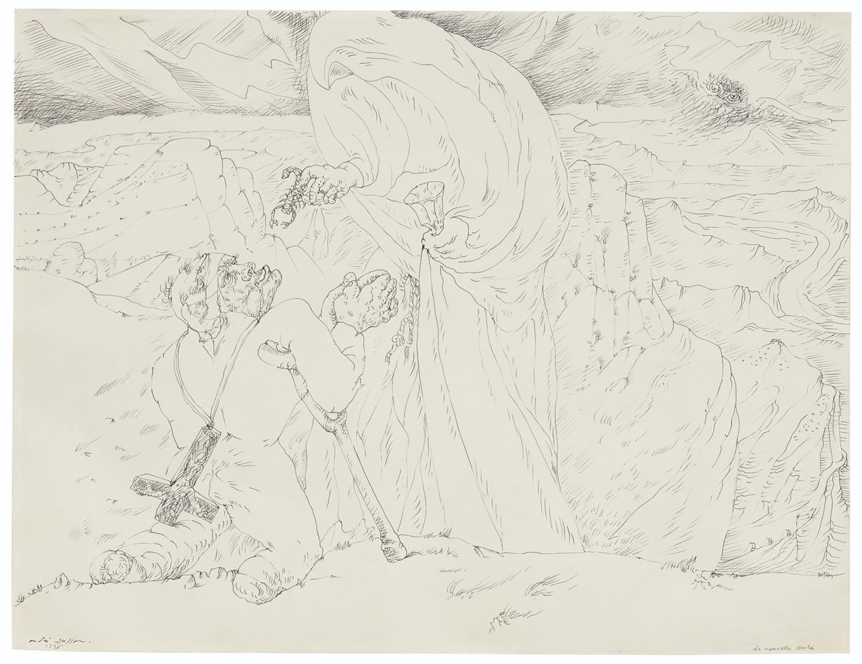 La nouvelle Hostie by André Masson