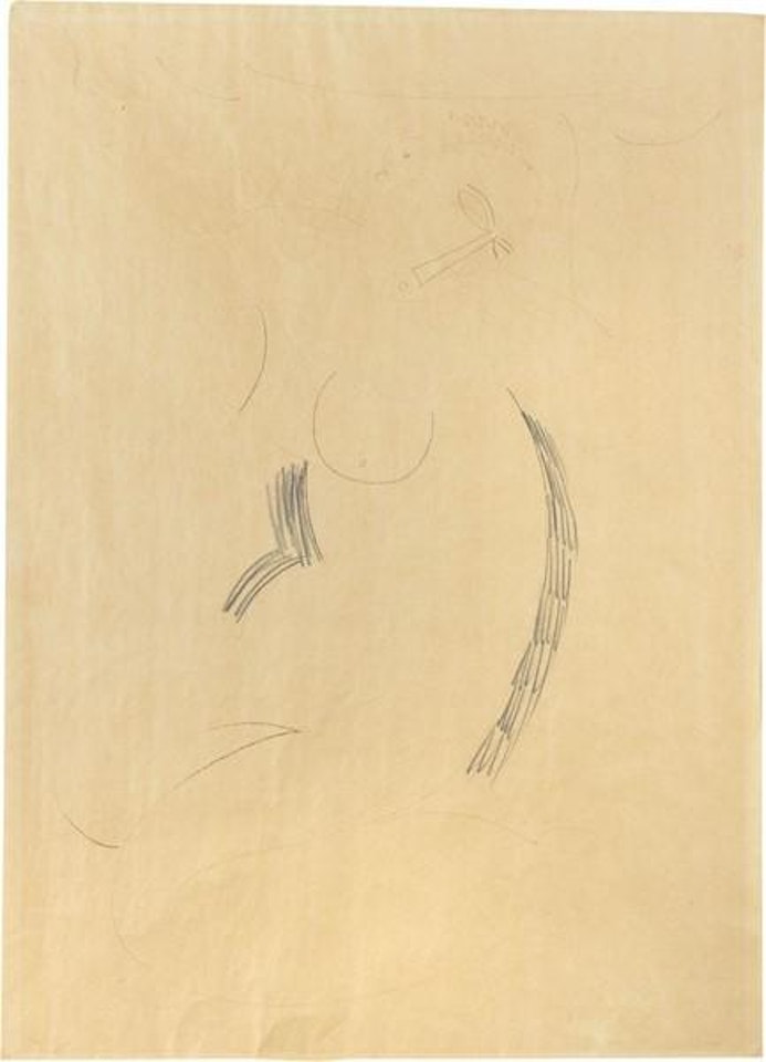 Cariatide verso sinistra by Amedeo Modigliani