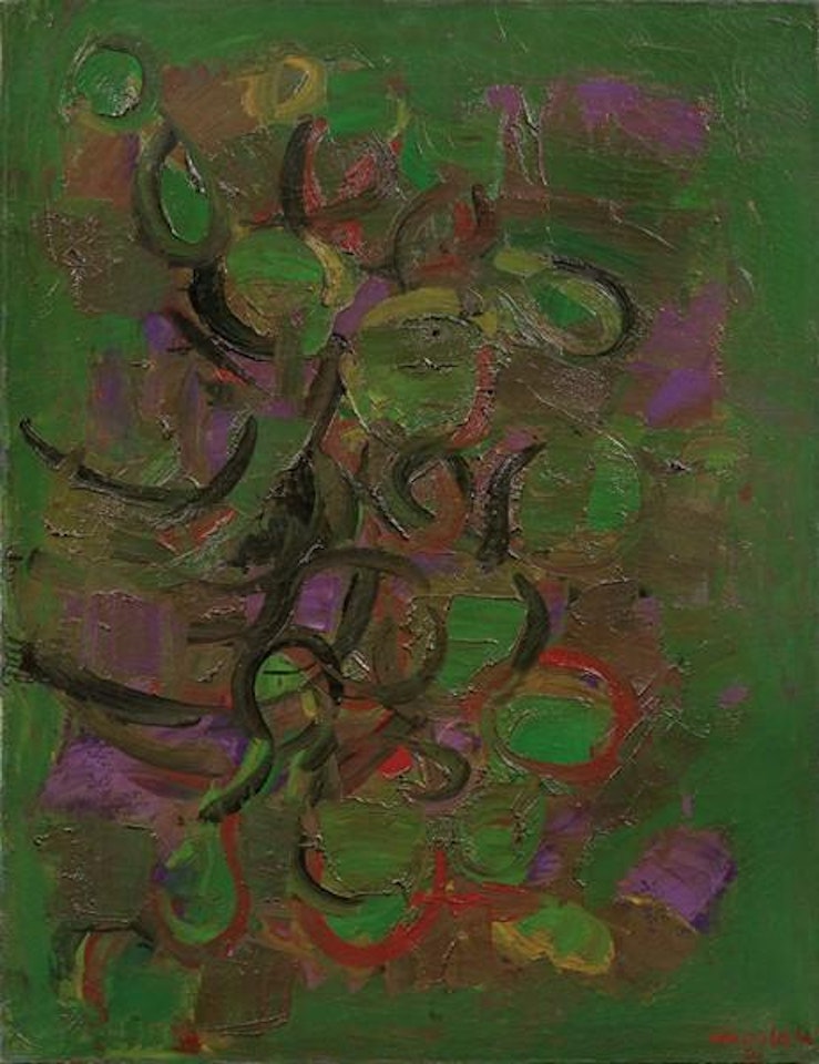 Vegetazione 4 by Ennio Morlotti