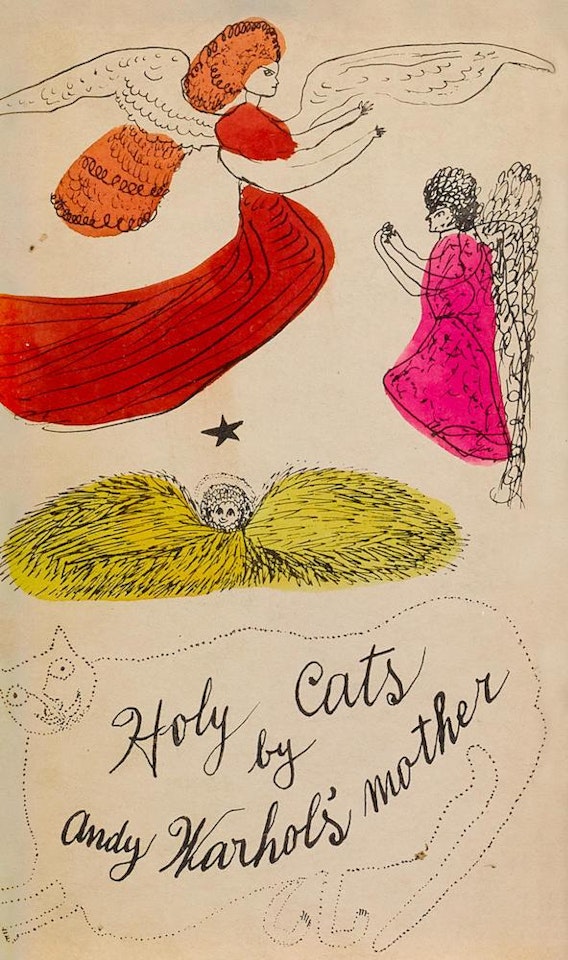 Book Cover, from Holy Cats by Andy Warhol's Mother by Andy Warhol