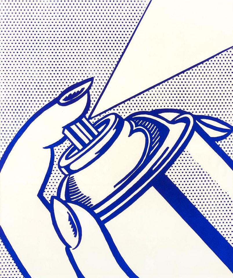 Spray Can, from 1¢ Life (C.34), -64 by Roy Lichtenstein