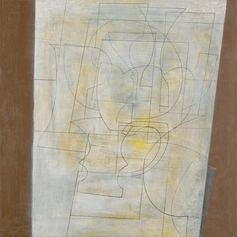 MAY 1955 (GREEN CHISEL) by Ben Nicholson, O.M.