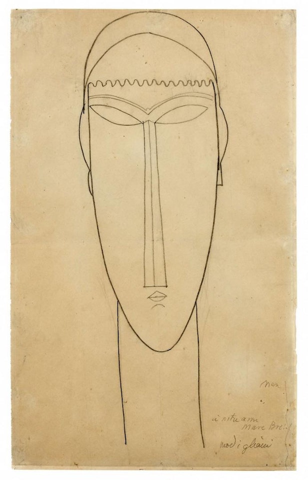 Head by Amedeo Modigliani