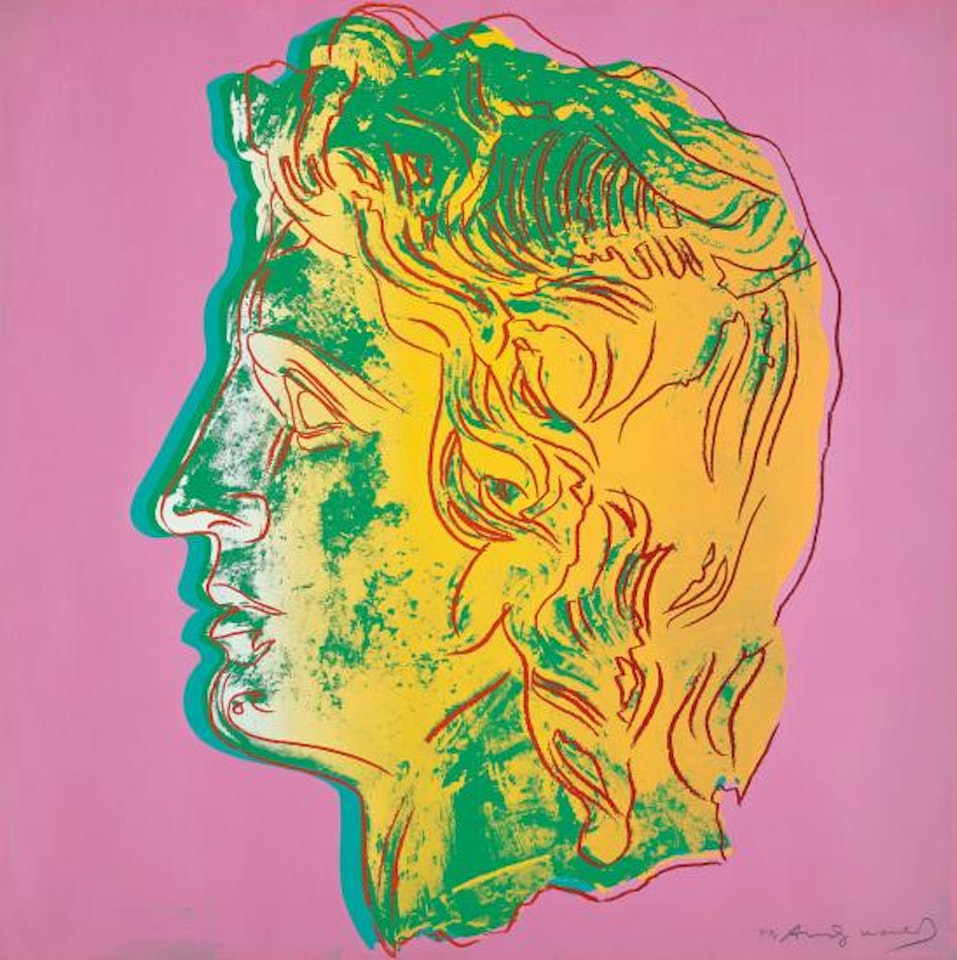 Alexander the Great by Andy Warhol