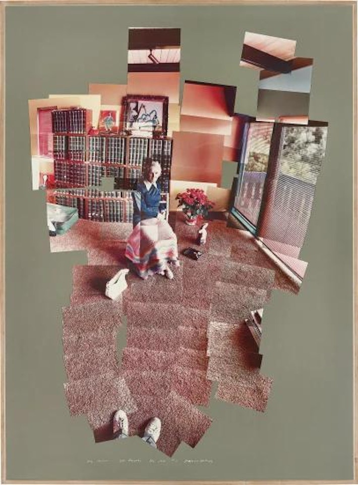 My Mother, Los Angeles, Dec 1982 by David Hockney