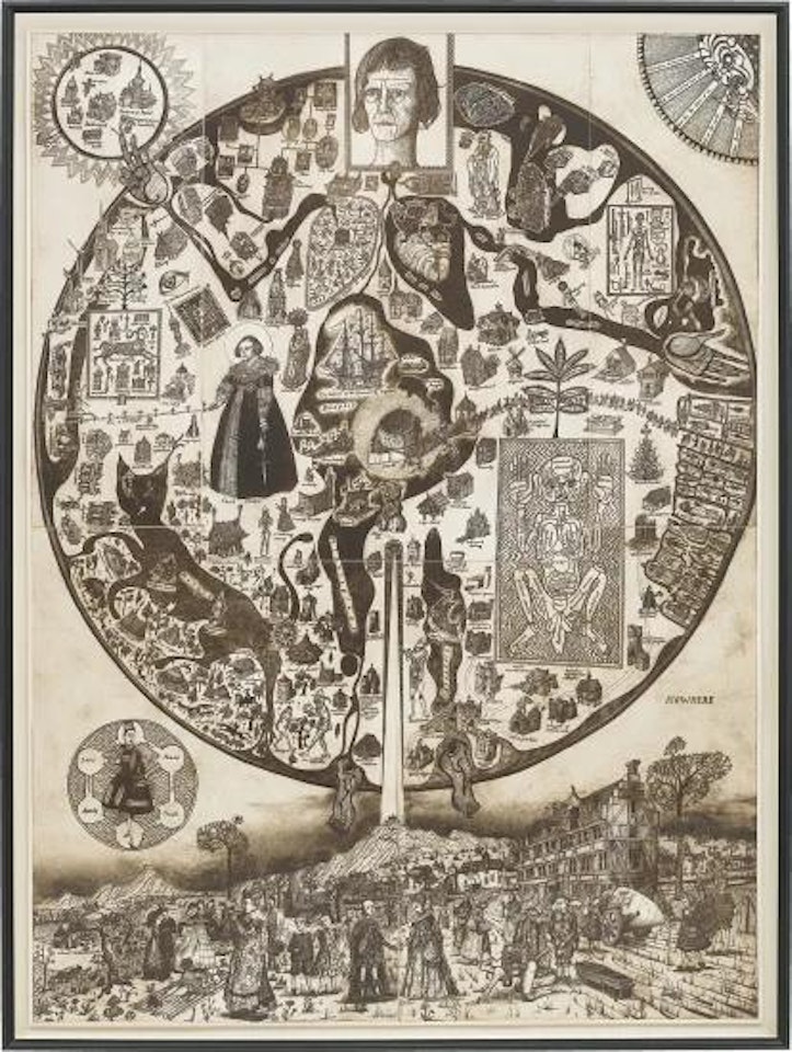 Map of Nowhere by Grayson Perry