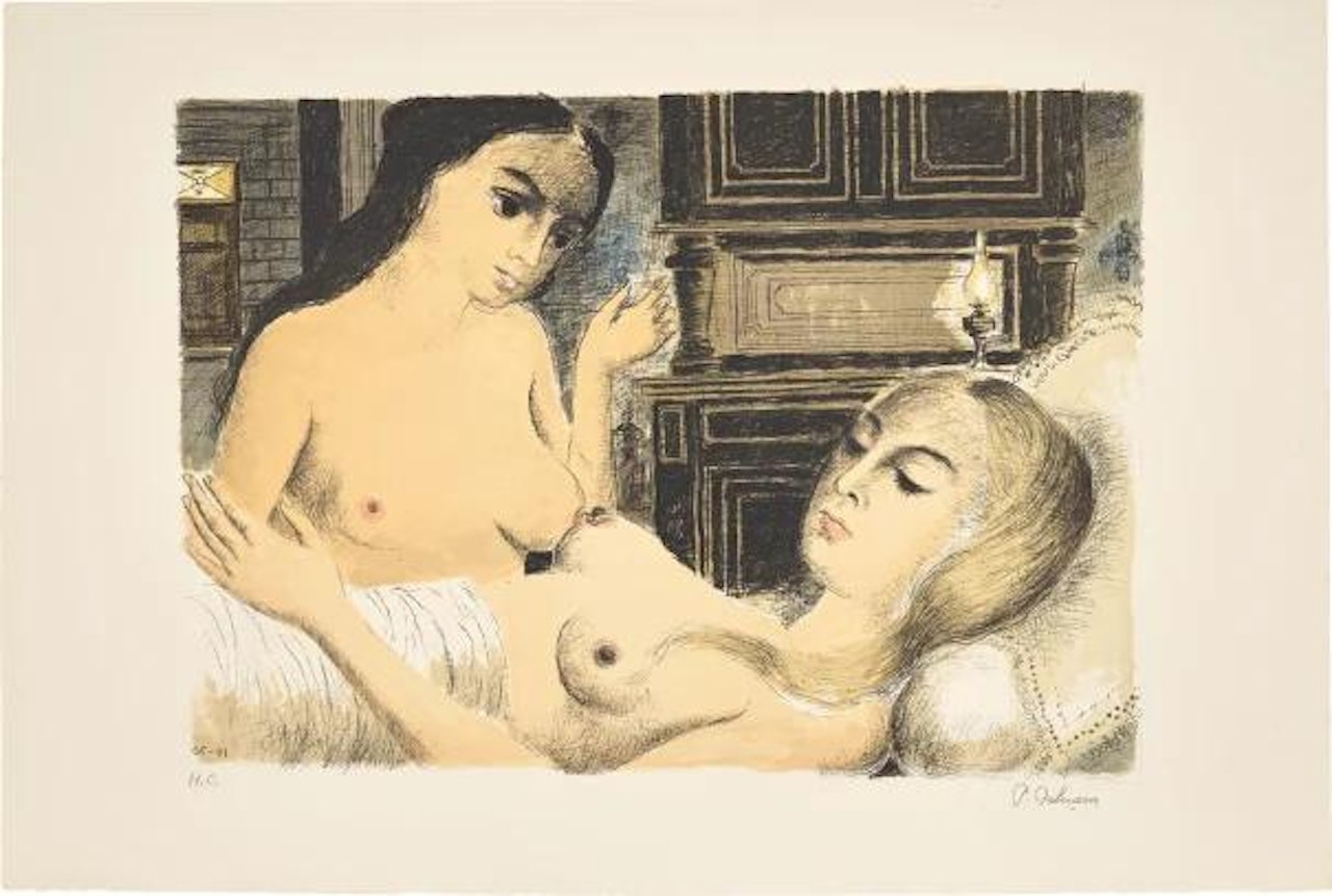 Le Sommeil (Sleep) by Paul Delvaux