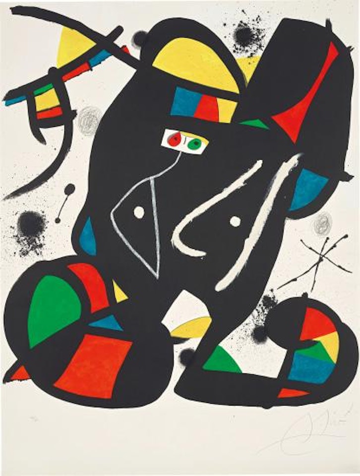 Colpir sense nafrar 3 (To Strike without Sneezing 3) by Joan Miró