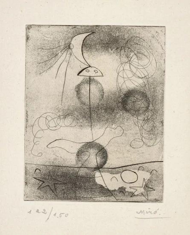 Solidarité (Solidarity) by Joan Miró