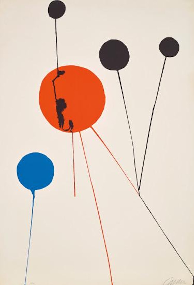 Untitled (Balloons) by Alexander Calder