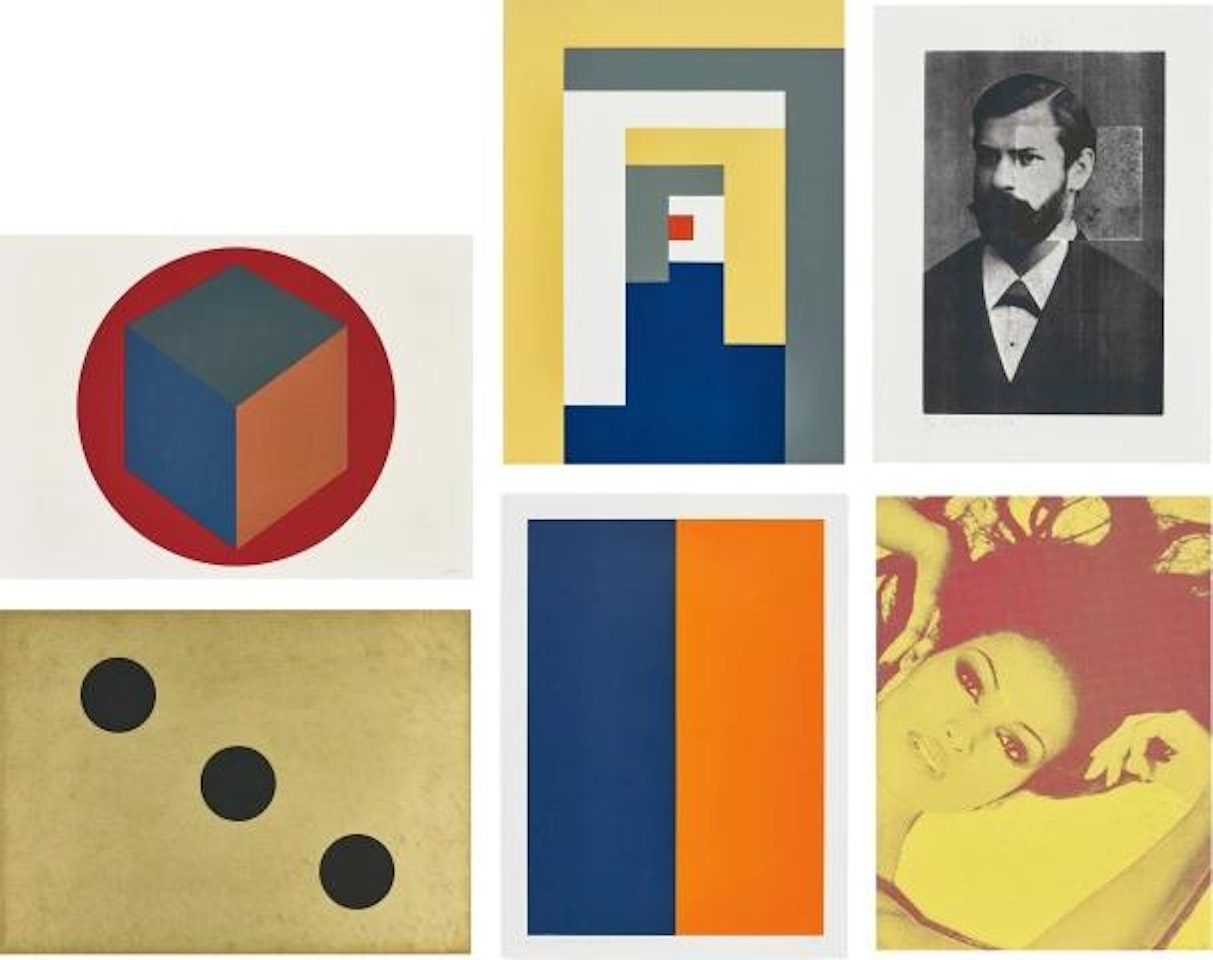 Siebdrucke (Screenprints): 13 plates by Various Artists