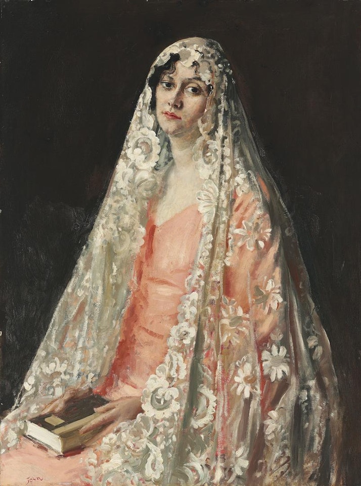 Portrait of Princess Antoine Bibesco by Augustus Edwin John