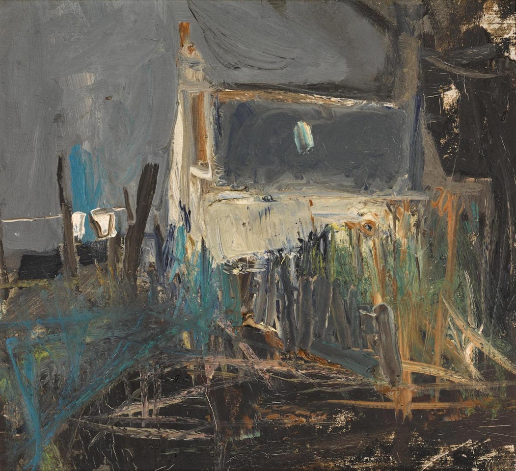 COTTAGES, CATTERLINE by Joan Eardley