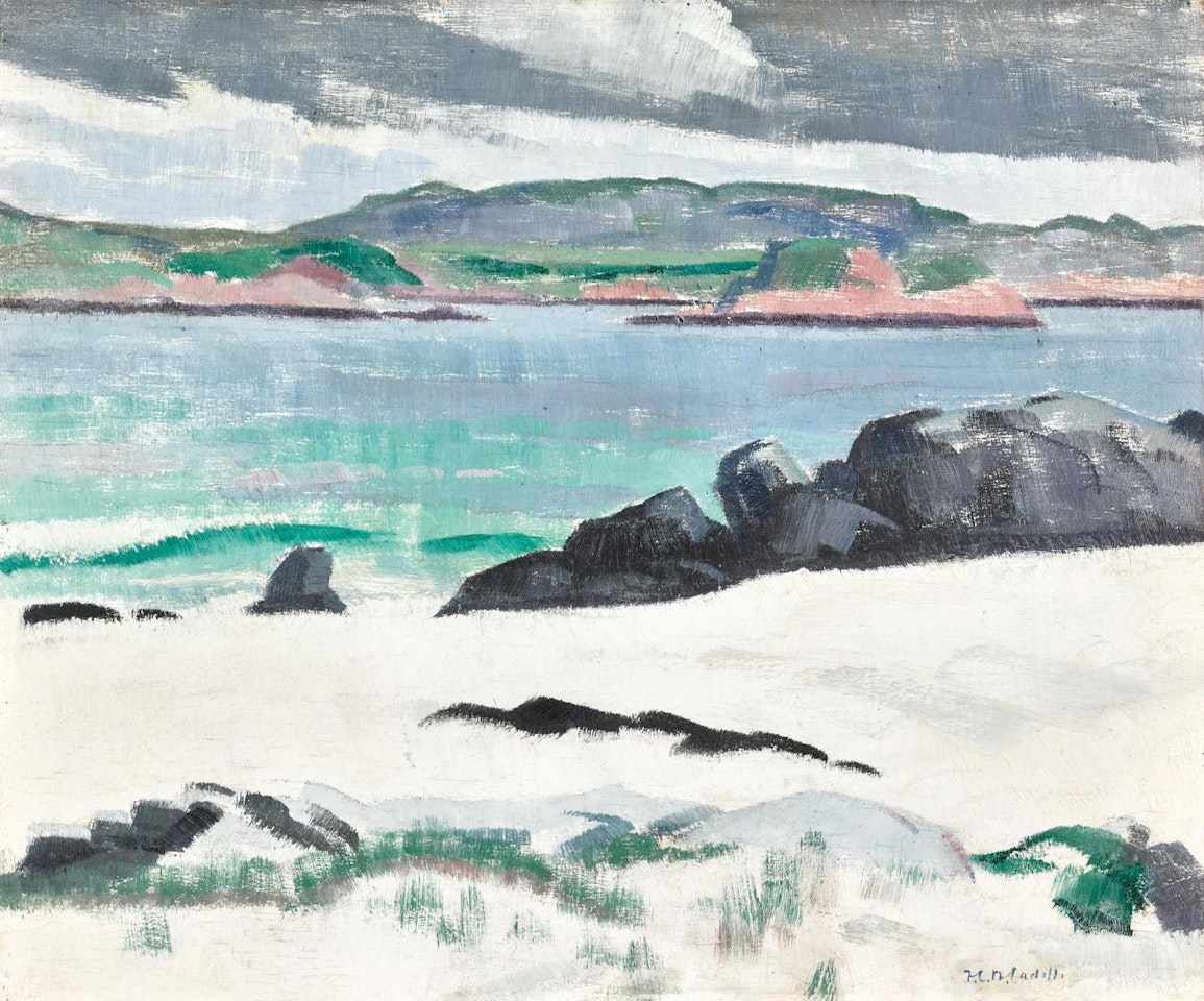 IONA, COWS ROCK AND THE ROSS OF MULL by Francis Campbell Boileau Cadell