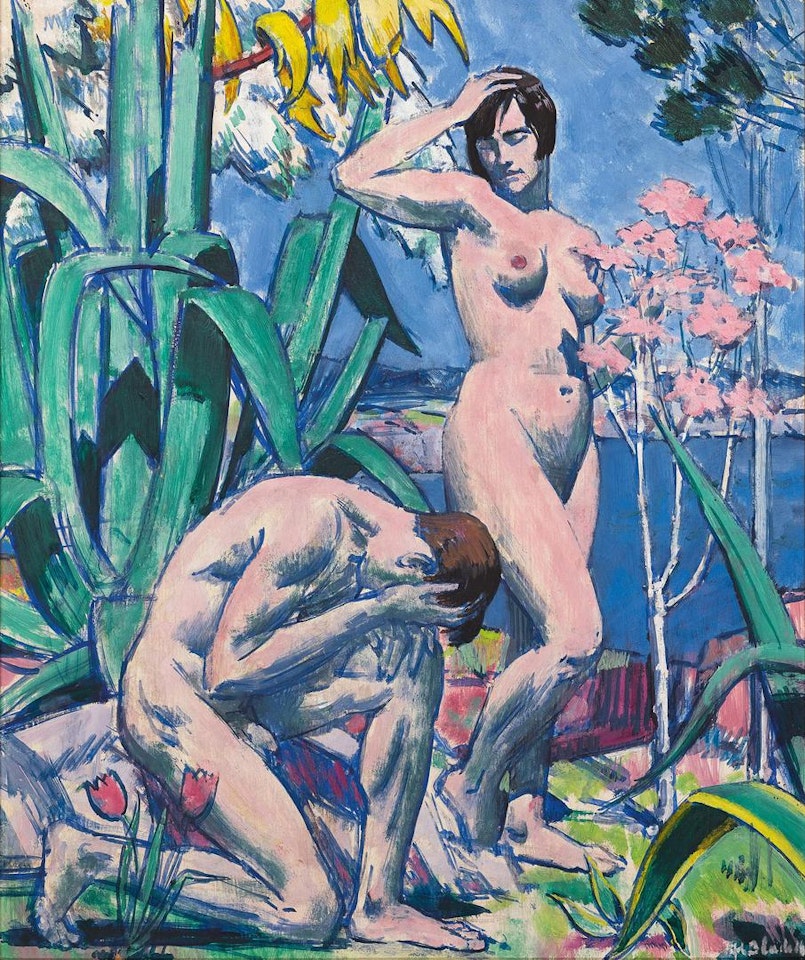 ADAM AND EVE by Francis Campbell Boileau Cadell