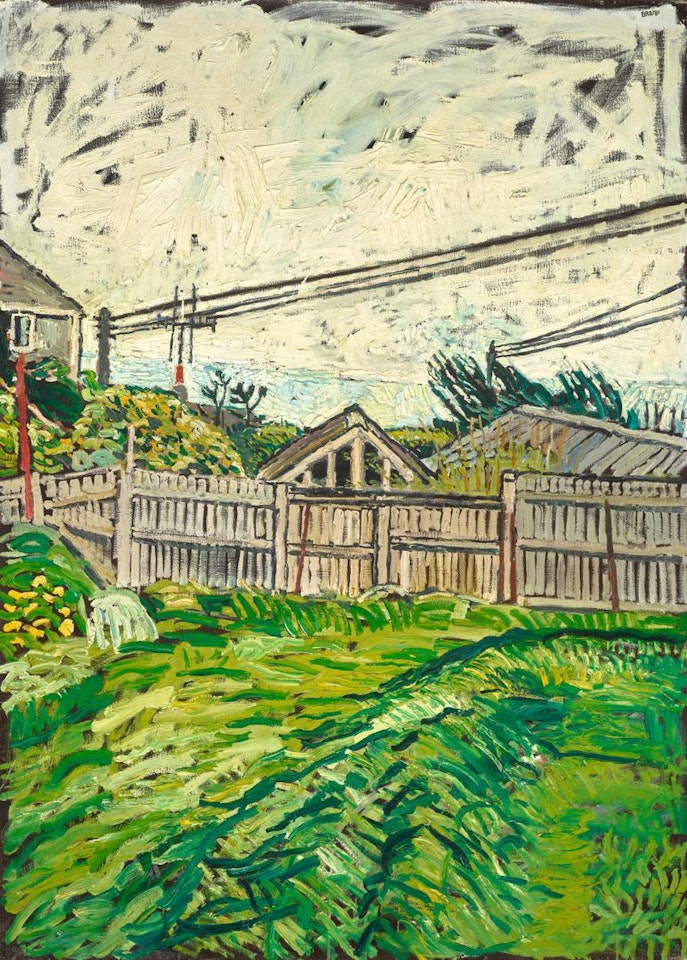 BIRLING GAP II WITH CLEAR SKY by John Bratby