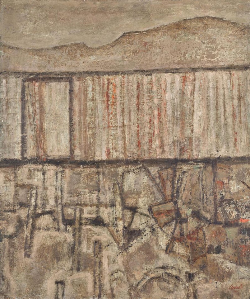 ISLAND SHED by Prunella Clough