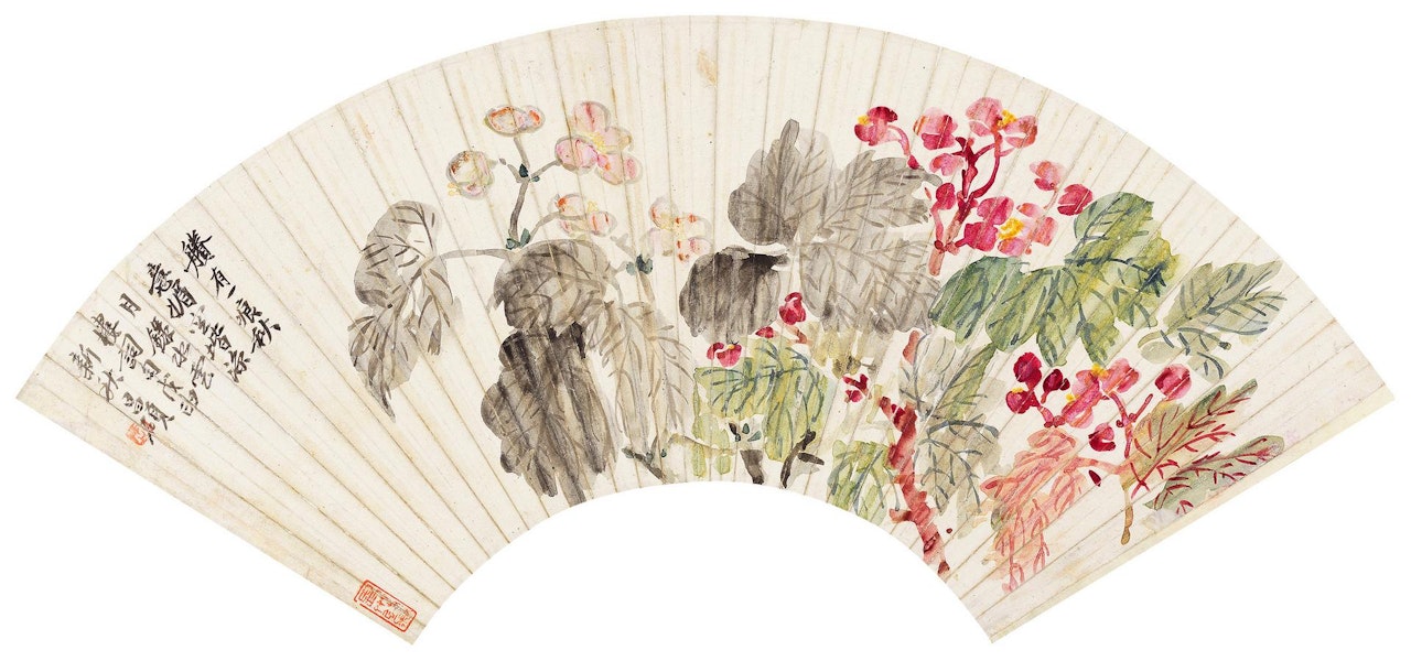 Flowers by Wu Changshuo