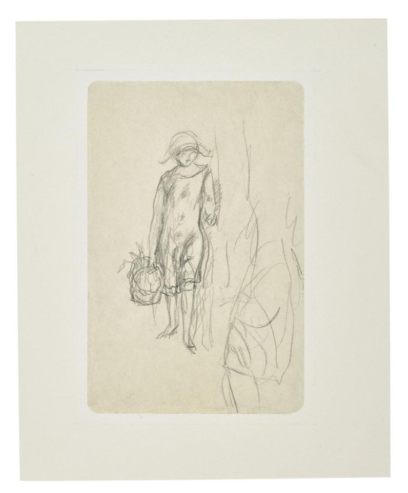 Harlequin (Studie zum Theaterstück Pierrot et Colombine) by Pierre Bonnard
