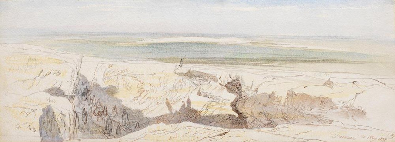 Damascus by Edward Lear
