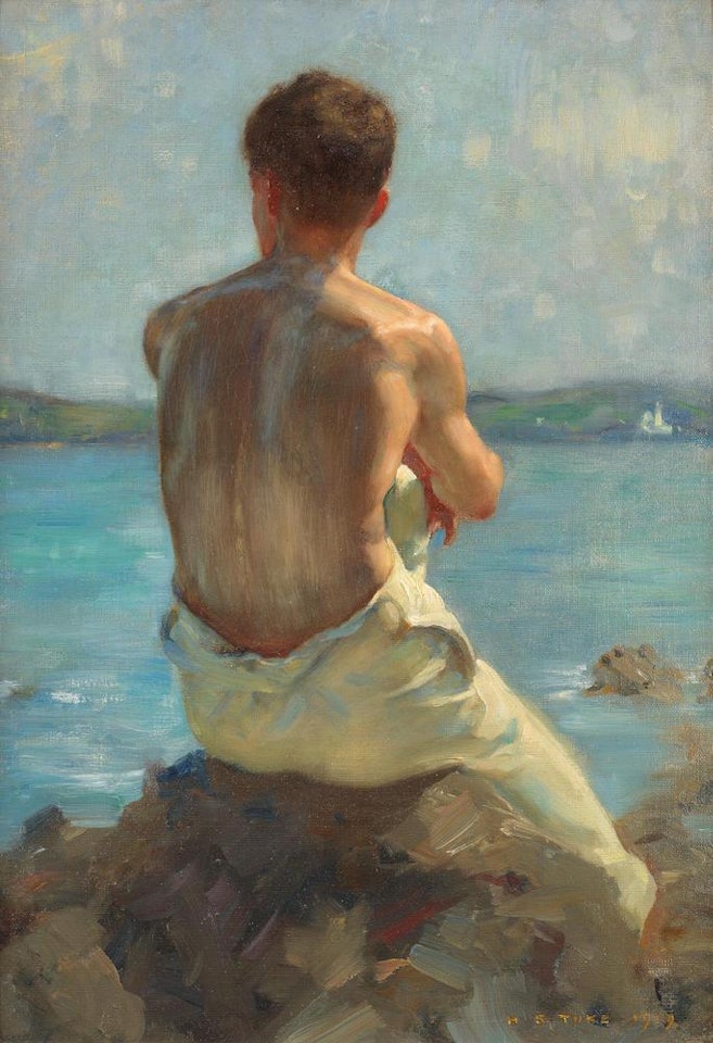 The Lighthouse by Henry Scott Tuke