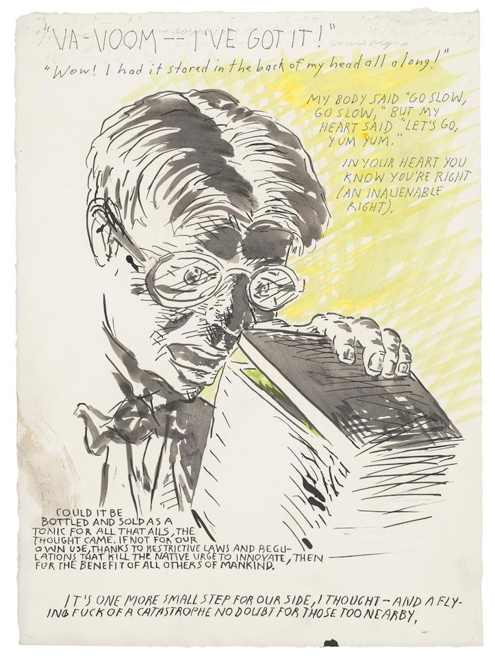 No Title (Va-voom - I've got) by Raymond Pettibon