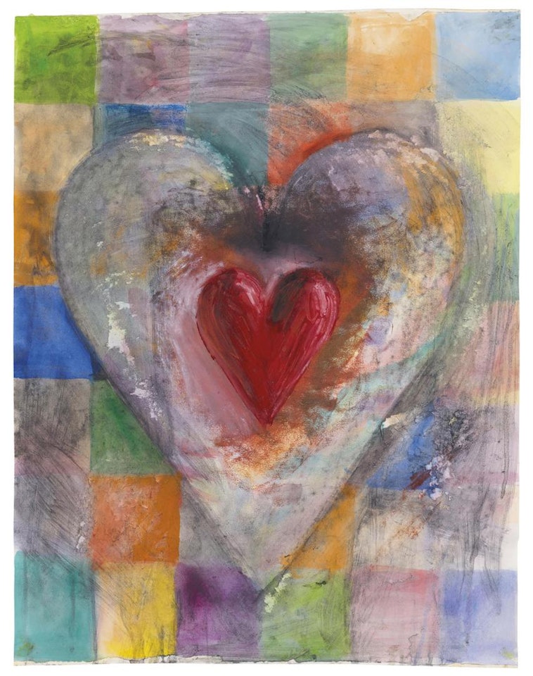 Patched Heart #3 by Jim Dine