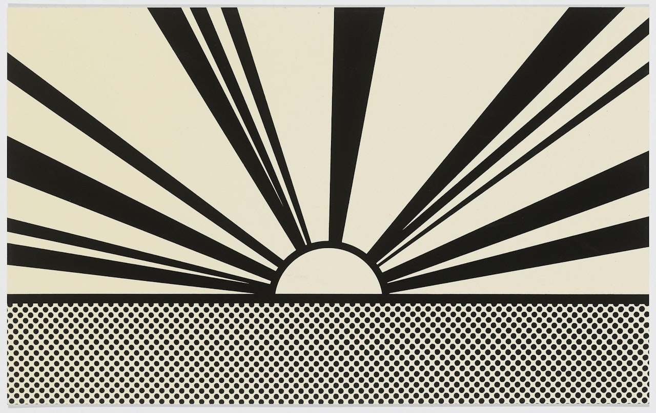 Landscape 4, from: Ten Landscapes by Roy Lichtenstein