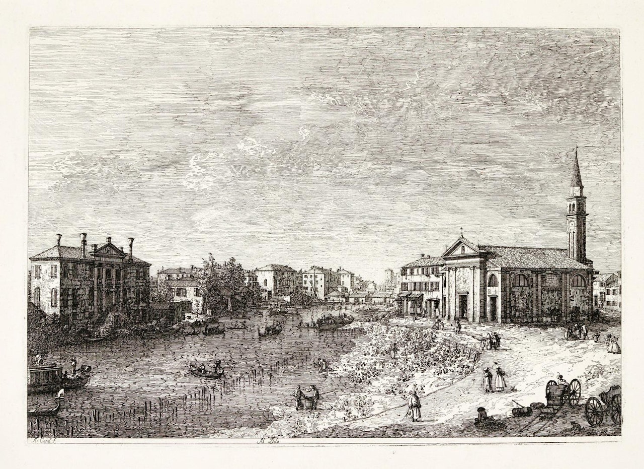 AL DOLO (BROMBERG 4) by Canaletto