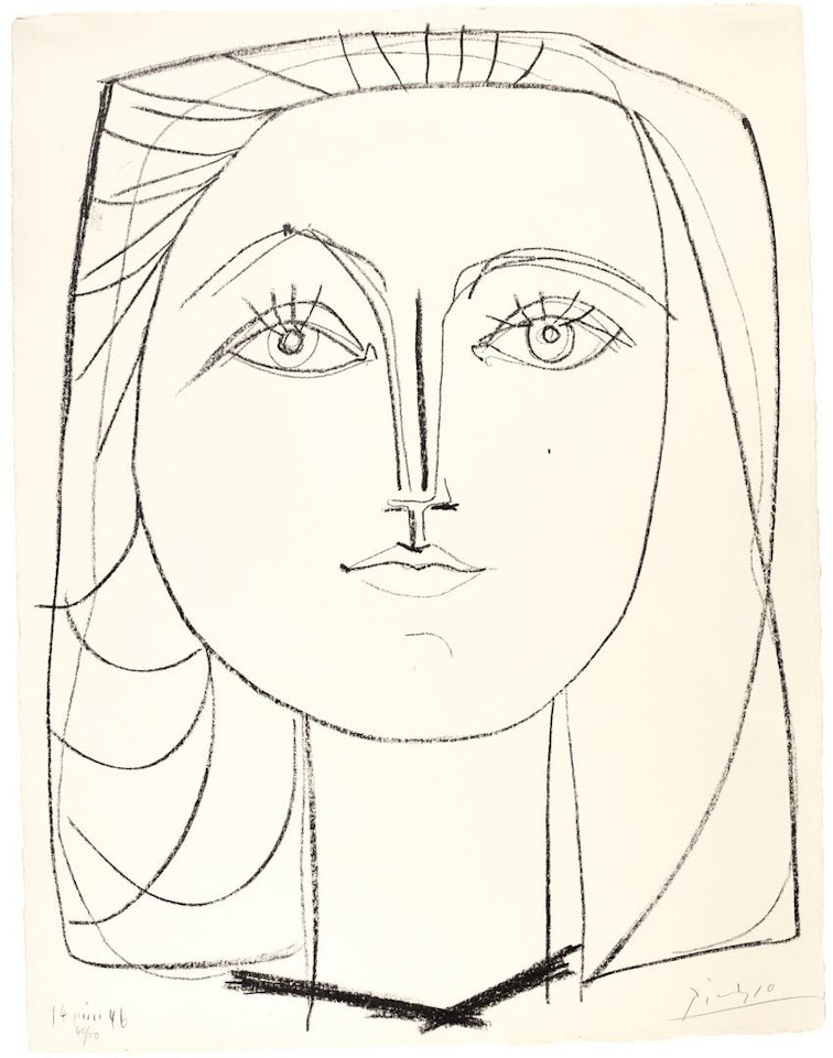 FRANÇOISE (B. 398; M. 42) by Pablo Picasso