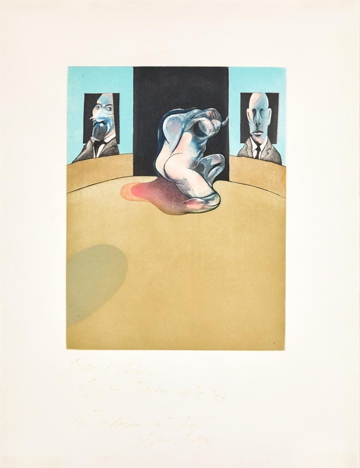 TRIPTYCH (S. 4) by Francis Bacon