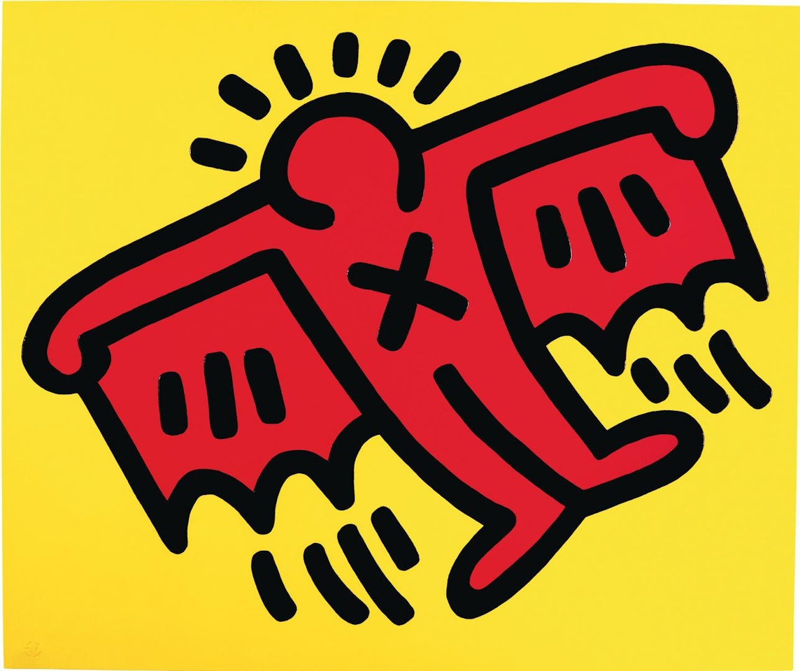 ICONS (L. PP. 170-171) by Keith Haring
