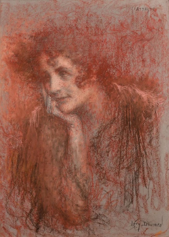 "The Waiting" by Lucien Lévy-Dhurmer