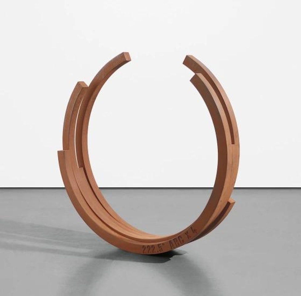 222.5° Arc x 4 by Bernar Venet