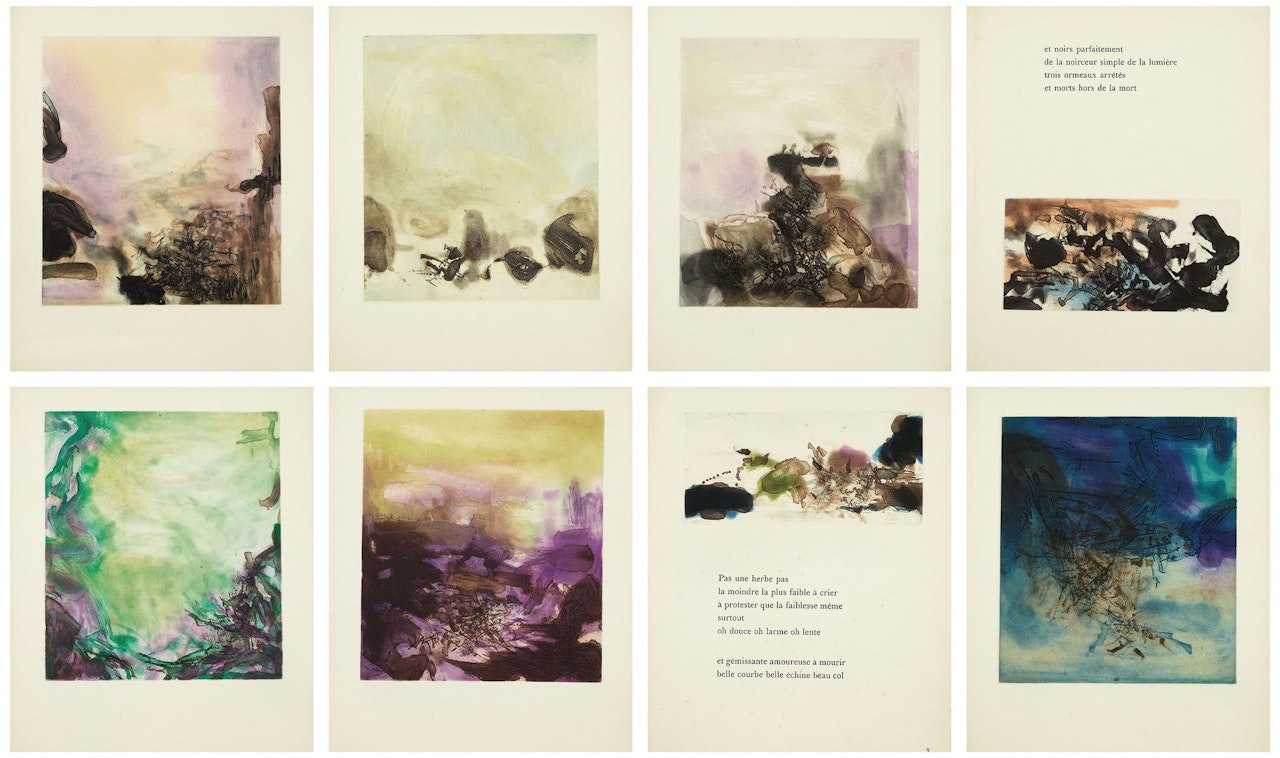 L’ETANG by Zao Wou-Ki