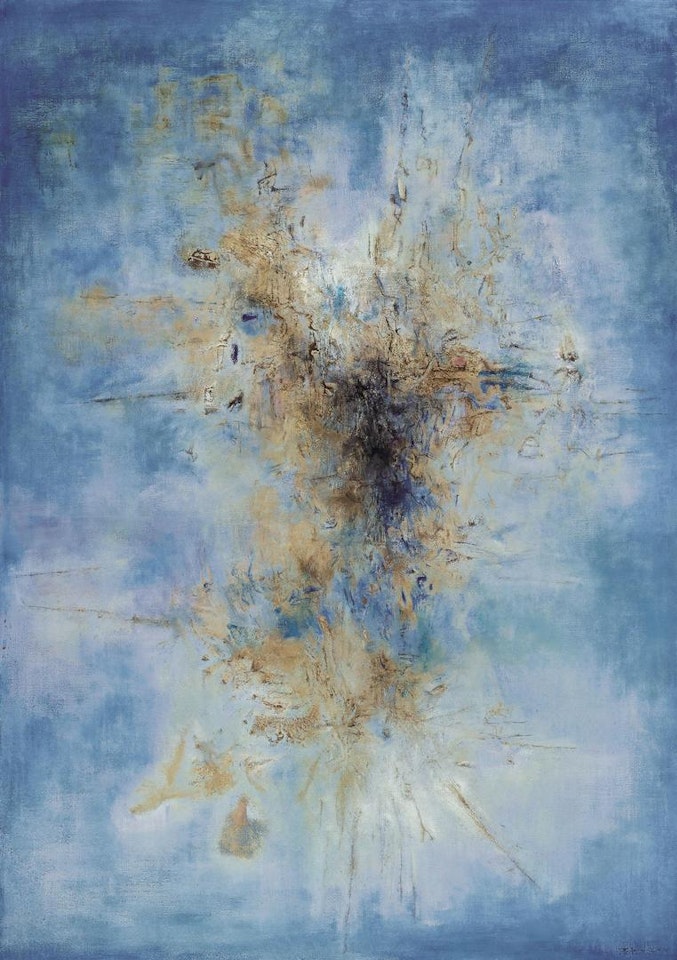 Voie Lactée - 09.11.1956 by Zao Wou-Ki