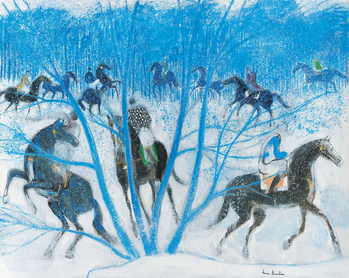 Grand chevauchée du parc by André Brasilier