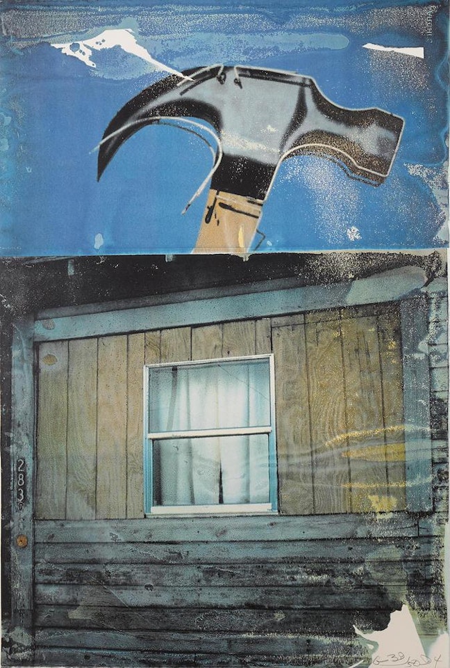 Labor, from Tribute 21, 1994 by Robert Rauschenberg