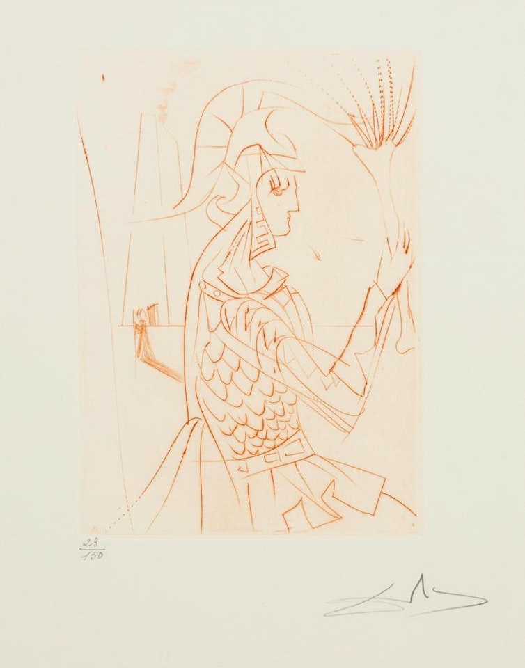 Much ado about Shakespeare: Four Plates (F. 68-7; M./L. 271, 275, 277, 281) by Salvador Dali