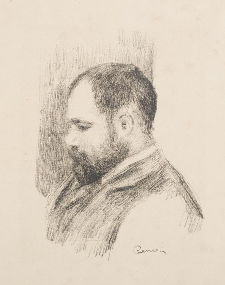 Ambroise Vollard, from Douze Lithographies Originales (D.; S. 37) by Pierre-Auguste Renoir