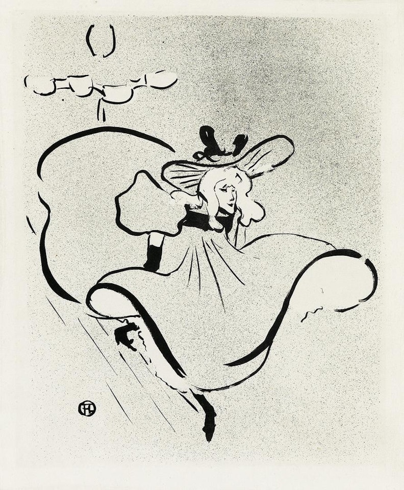 Jane Avril by Henri de Toulouse-Lautrec