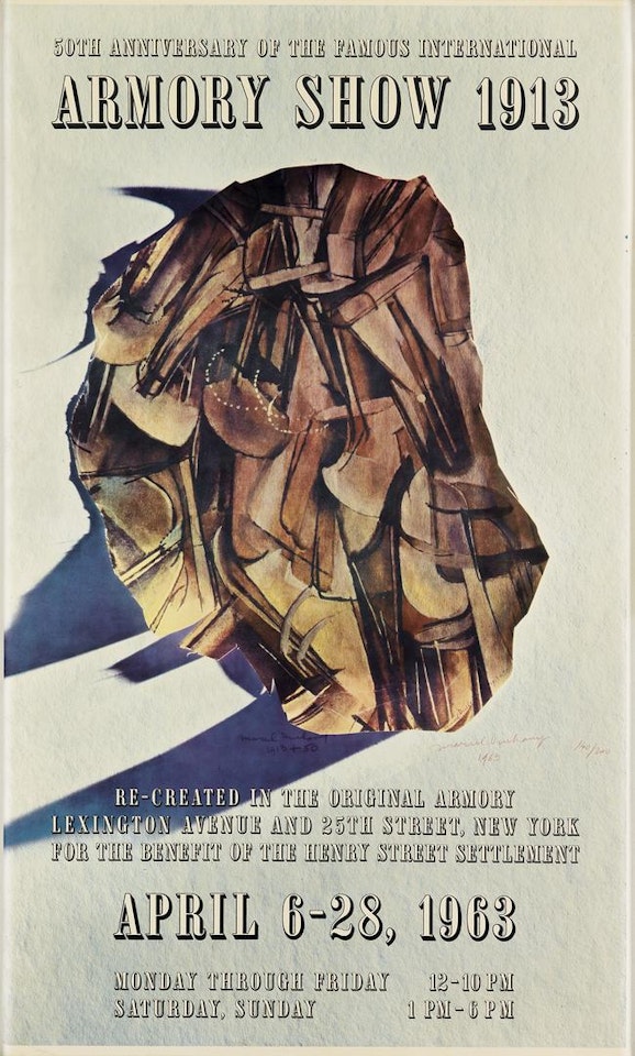 50th Anniversary Of The Famous International Armory Show 1913 by Marcel Duchamp