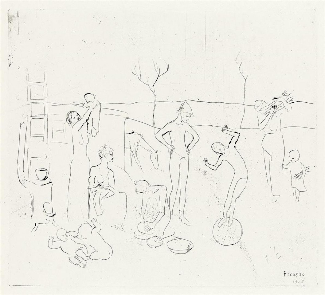 Les Saltimbanques by Pablo Picasso